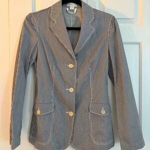 Barney’s New York Striped Blazer